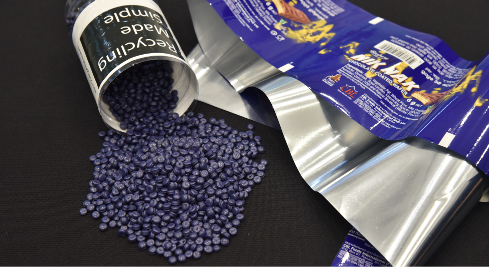 Consistently shaped recycled plastic pellets ideal for film extrusion Consistently shaped recycled plastic pellets ideal for film extrusion